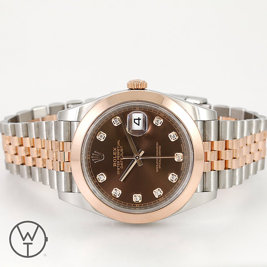 rolex datejust 40 gold